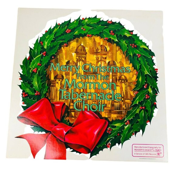Merry Christmas From The Tabernacle Choir Vinyl LP Record Album 1981 RDA-221 D - Picture 2 of 7